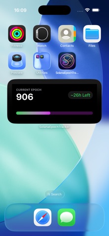 Solana Epoch Tracker Screenshot 4 of 4