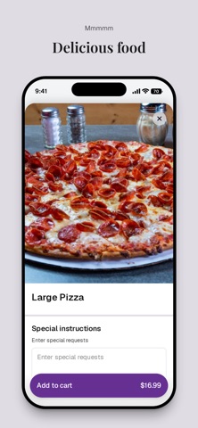 Grapevine Pizza & Cafe iPhone screenshot