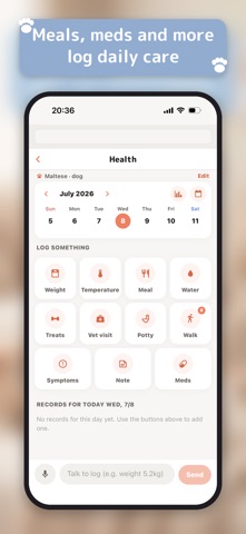 Pet Talk: Talking Pet AI iPhone screenshot