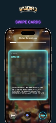 Wagerflo - Learning App screenshot