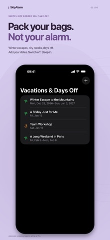 SkipAlarm: Smart Alarm Clock screenshot 3