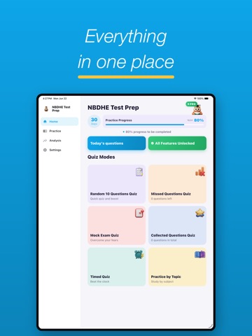 NBDHE Dental Hygiene Prep iPad screenshot