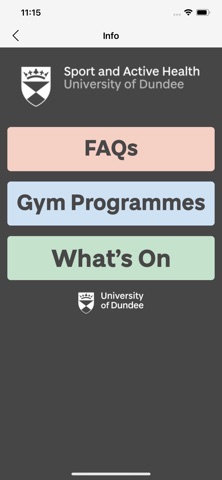 Sport and Active Health iPhone screenshot
