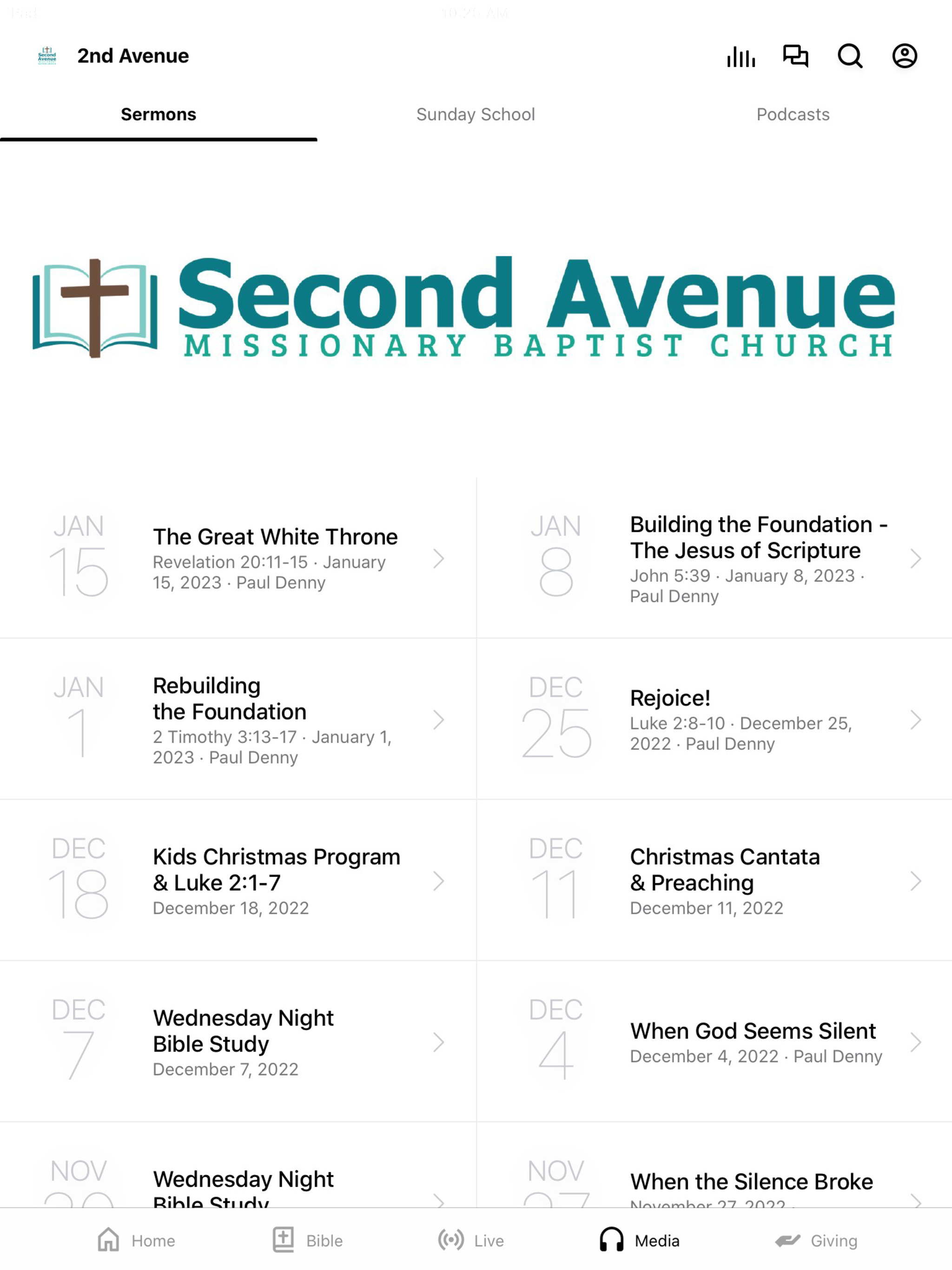 Second Avenue MBC