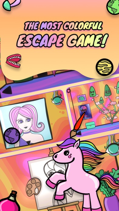 Screenshot #1 pour Trippy Jeu d'évasion:Mindeater