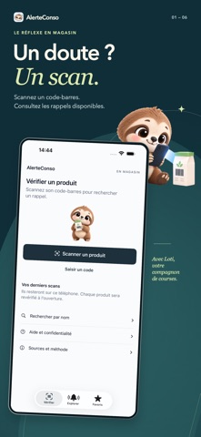 AlerteConso : Rappels produits screenshot 1