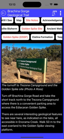 South Australia Geotrails screenshot