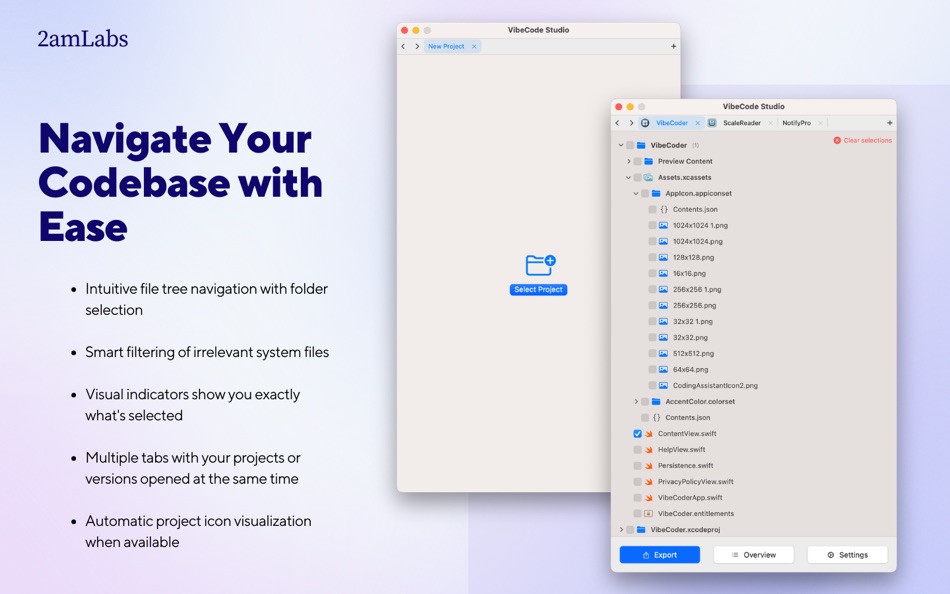 #2. VibeCode Studio (macOS) بواسطة: Tomas Klinger