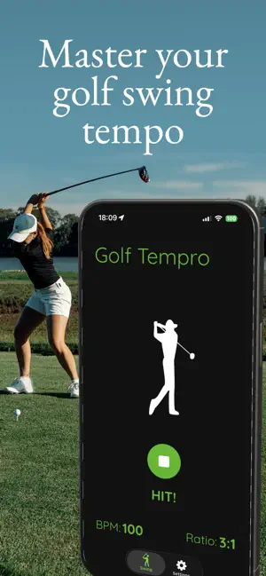 Golf Tempro | Swing Tempo screenshot 1