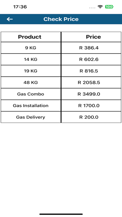Screenshot 4 of The Gas Kiosk App