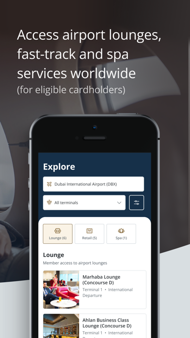 Visa Airport Companion Screenshot