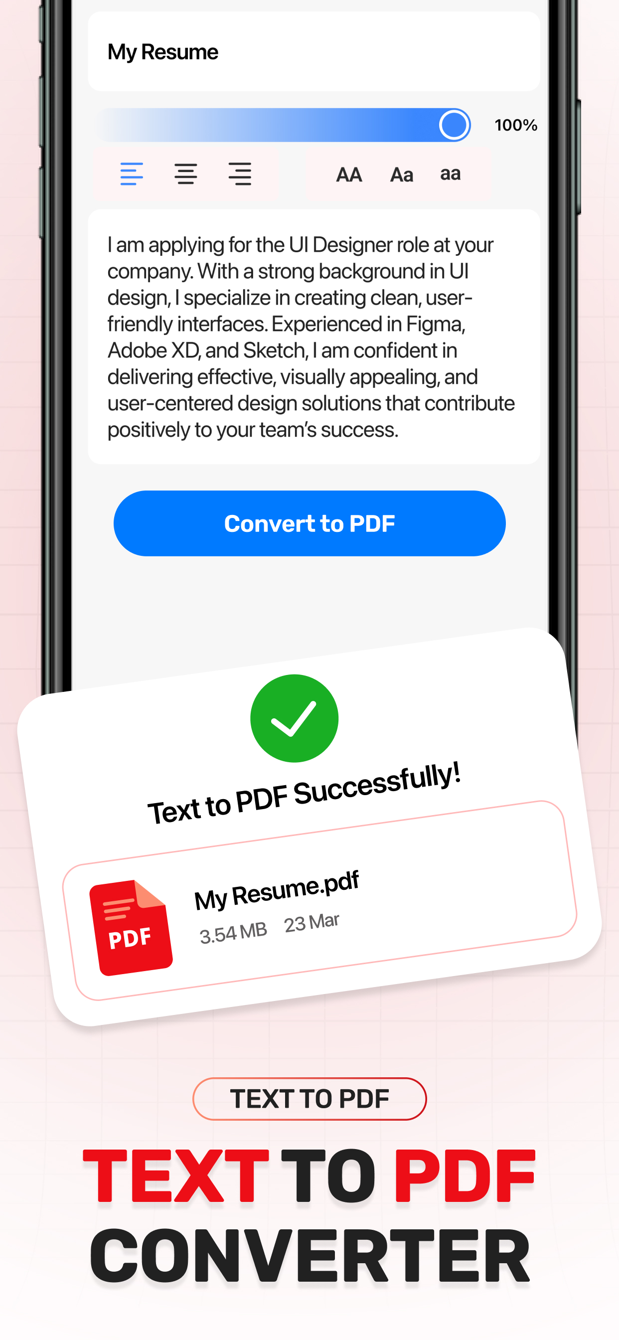 PDF Converter & Photo Scanner