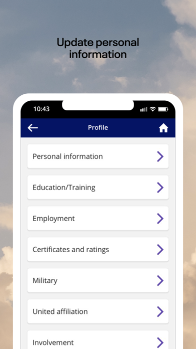 App screenshot
