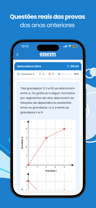 Simulados do Enem 2026 Screenshot 4 of 8
