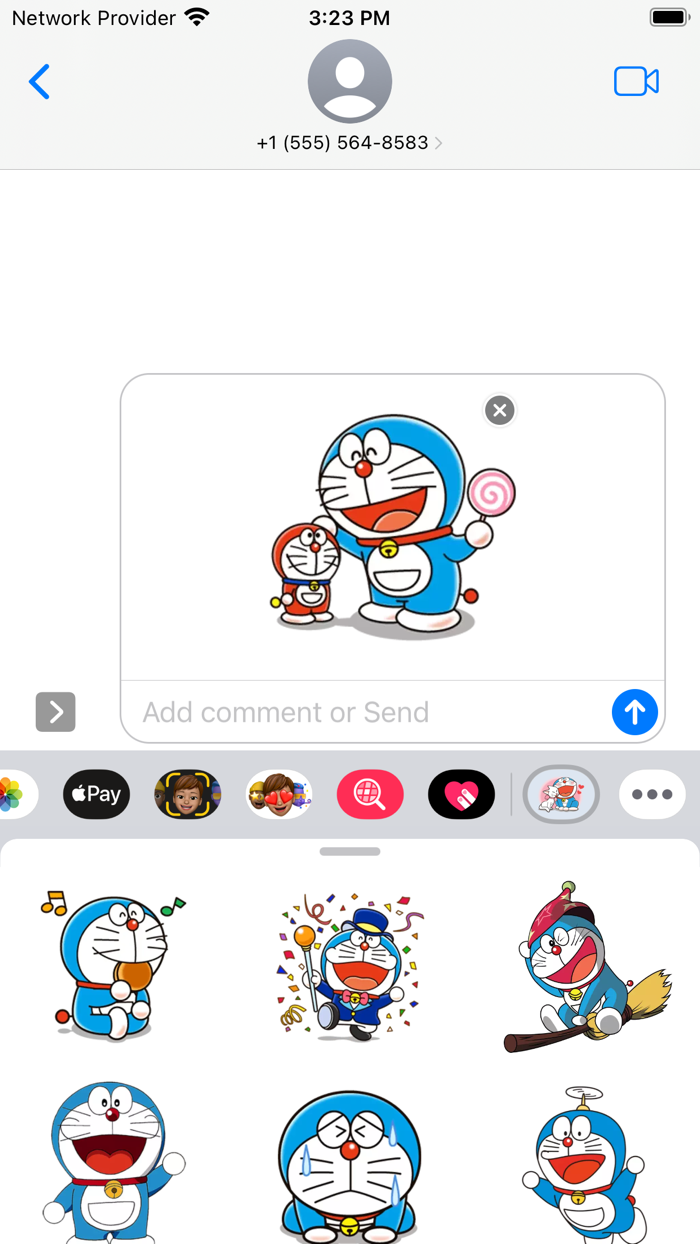 Doraemon Stickers - WASticker