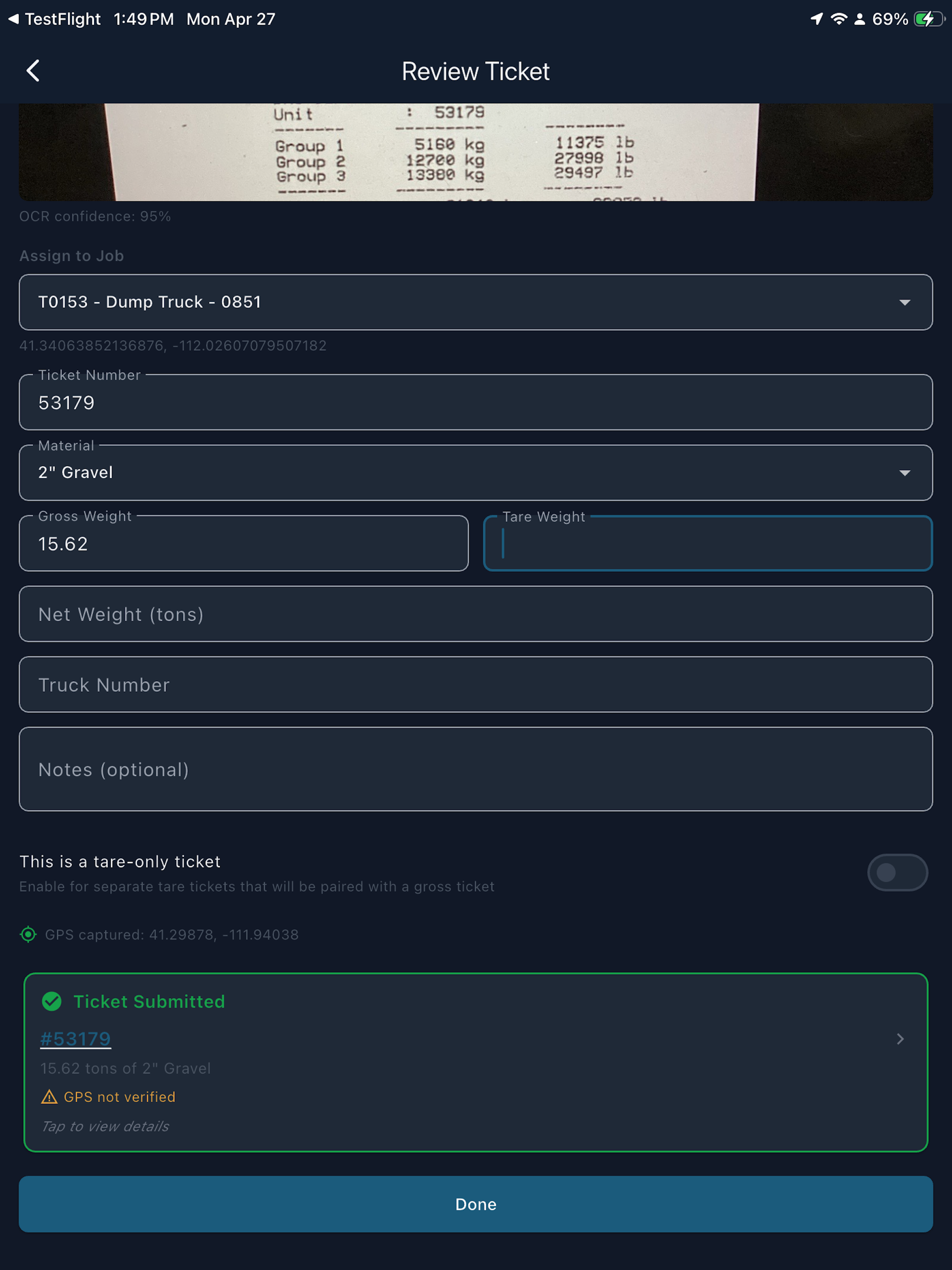 Trackout Driver screenshot 13