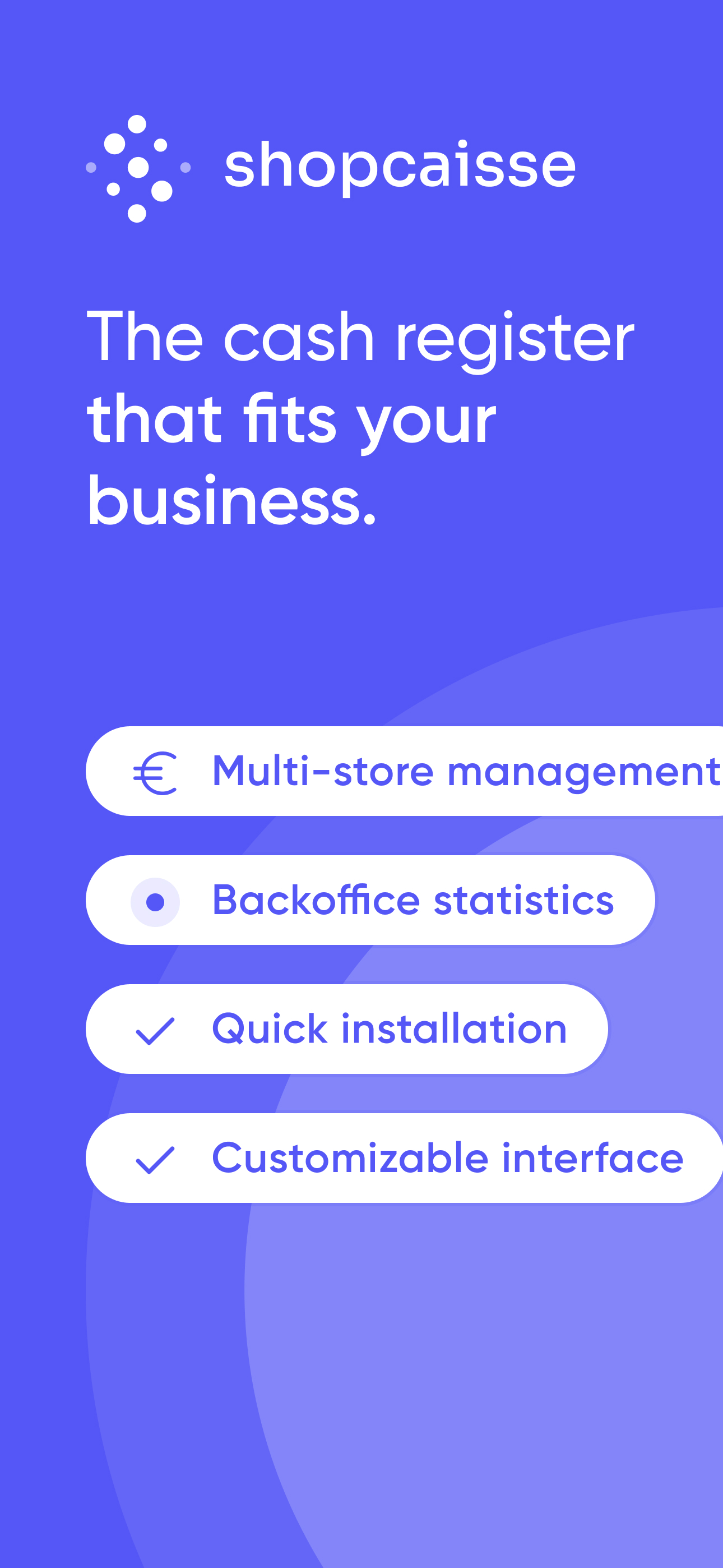 Shopcaisse - Cash register