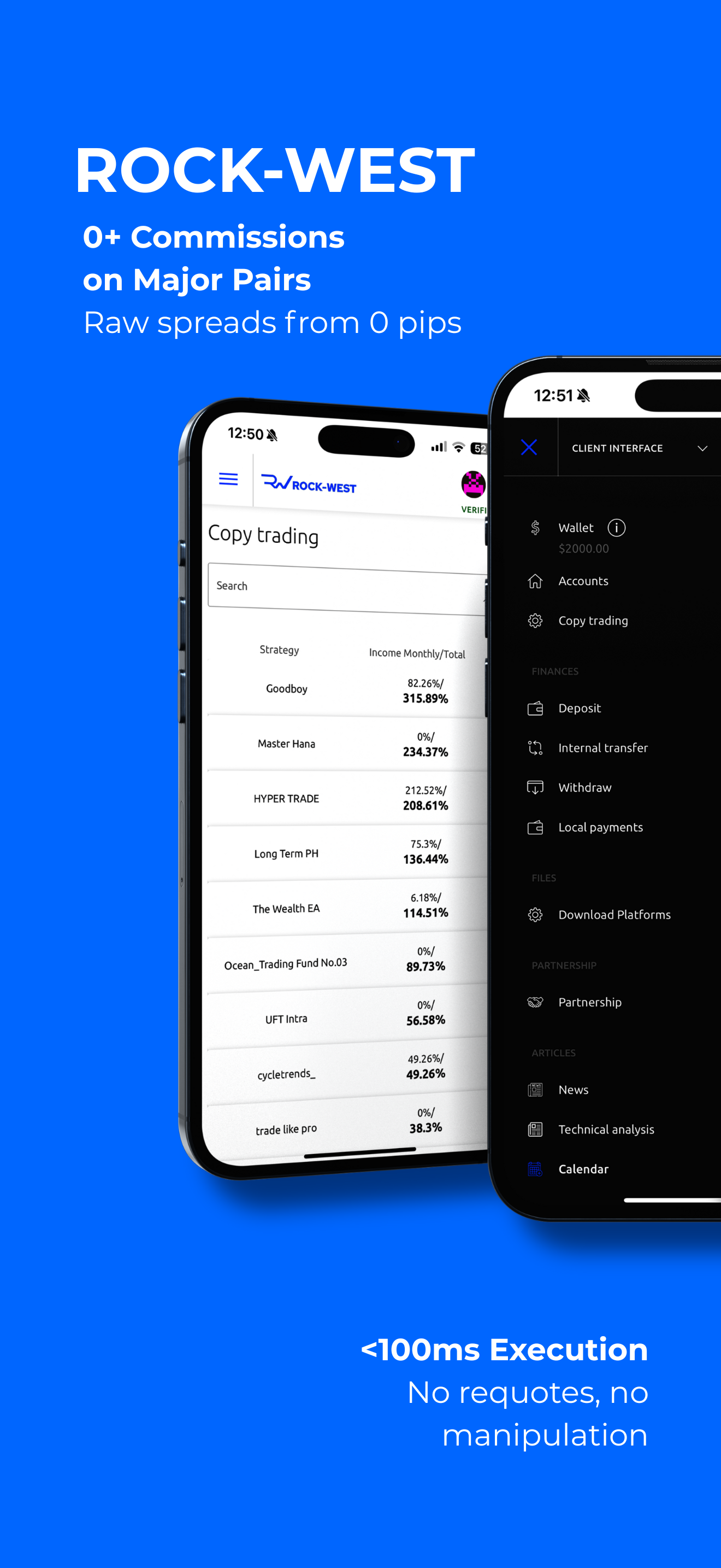 Rock-West: Invest & Earn