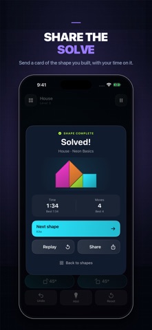 Glowform - Tangram Puzzle Screenshot 6 of 10