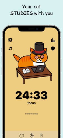 NekoFocus - Pomodoro Timer screenshot