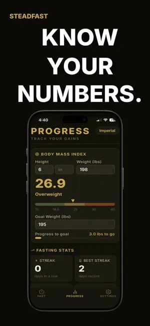 SteadFast Fasting Timer screenshot 4