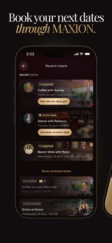 MAXION Dates Planned For You Screenshot 5 of 7