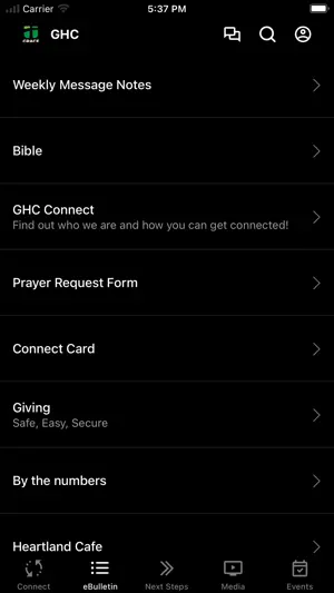 Grace Heartland Church screenshot 2