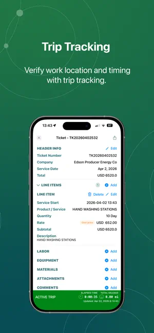 Enverus OpenTicket Mobile screenshot 2