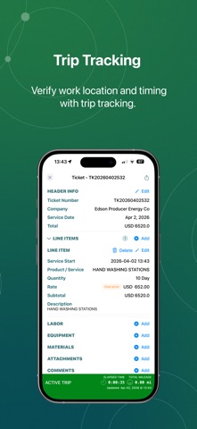 Enverus OpenTicket Mobile screenshot