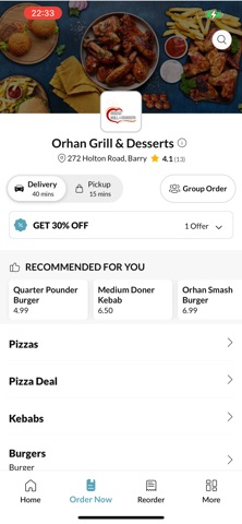 Orhan Grill And Desserts screenshot