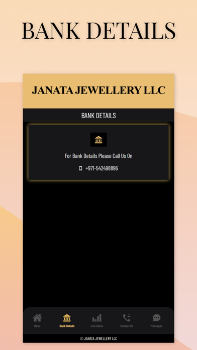 Janata Jewellery LLC Screenshot
