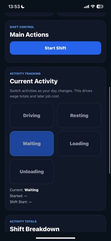 TransAAS - Driver App screenshot