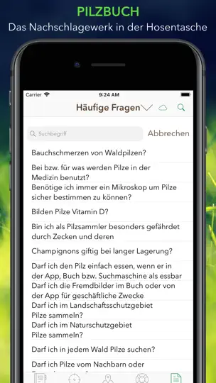 Screenshot von Pilze 123 auf dem iPhone 8