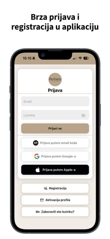 Pro Form Pula screenshot