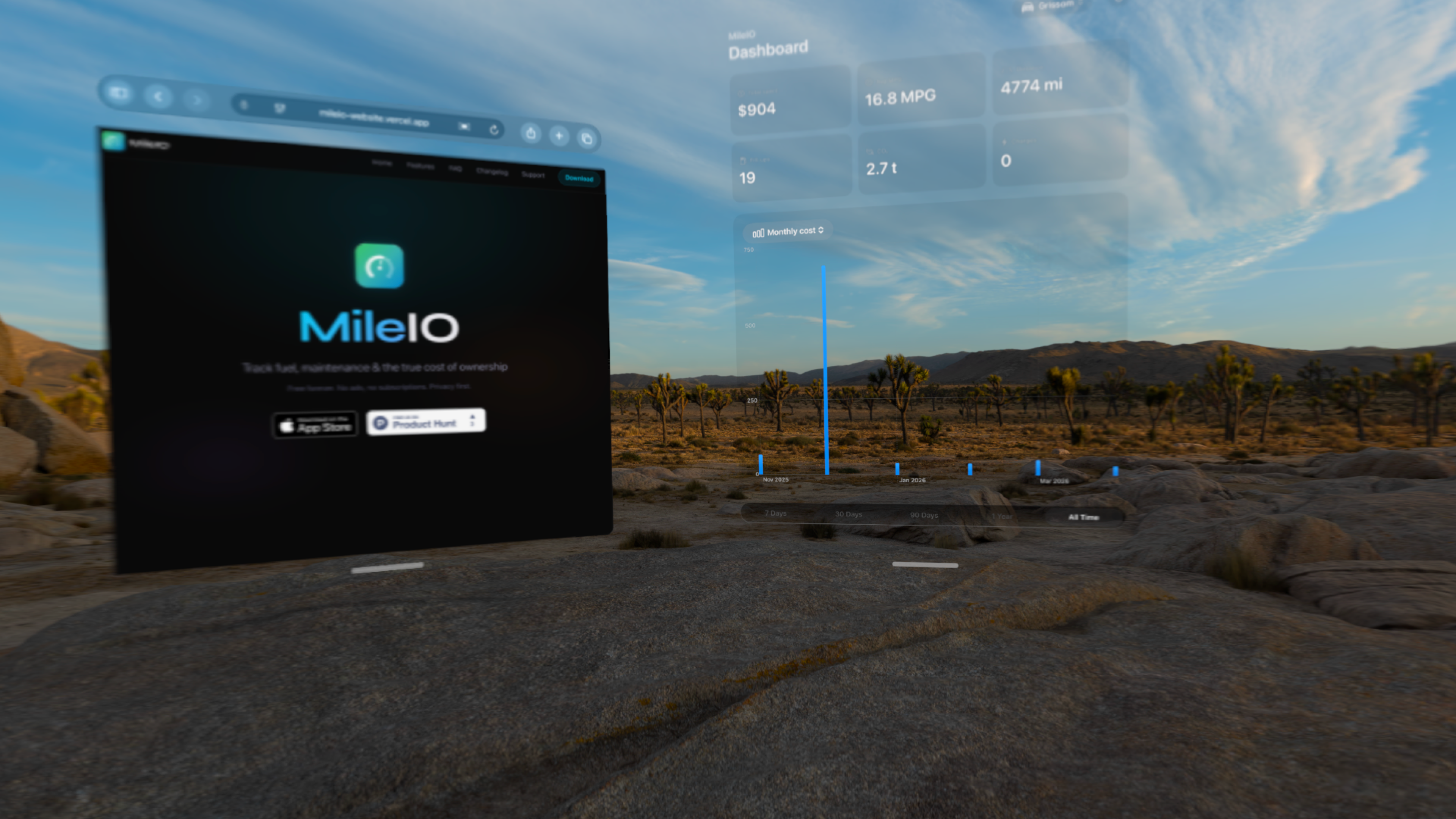 MileIO - Fuel Tracker