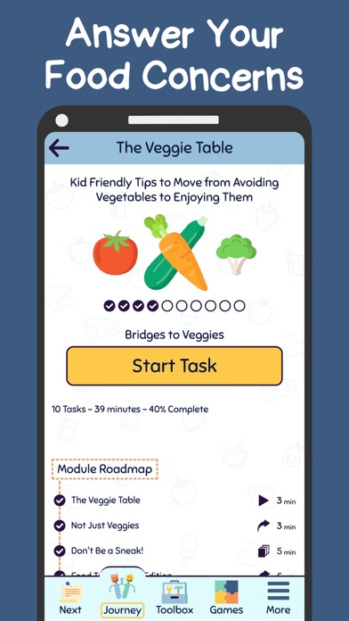Playful Eats: Fix Picky Eating iPhone screenshot 4 - Lifestyle app