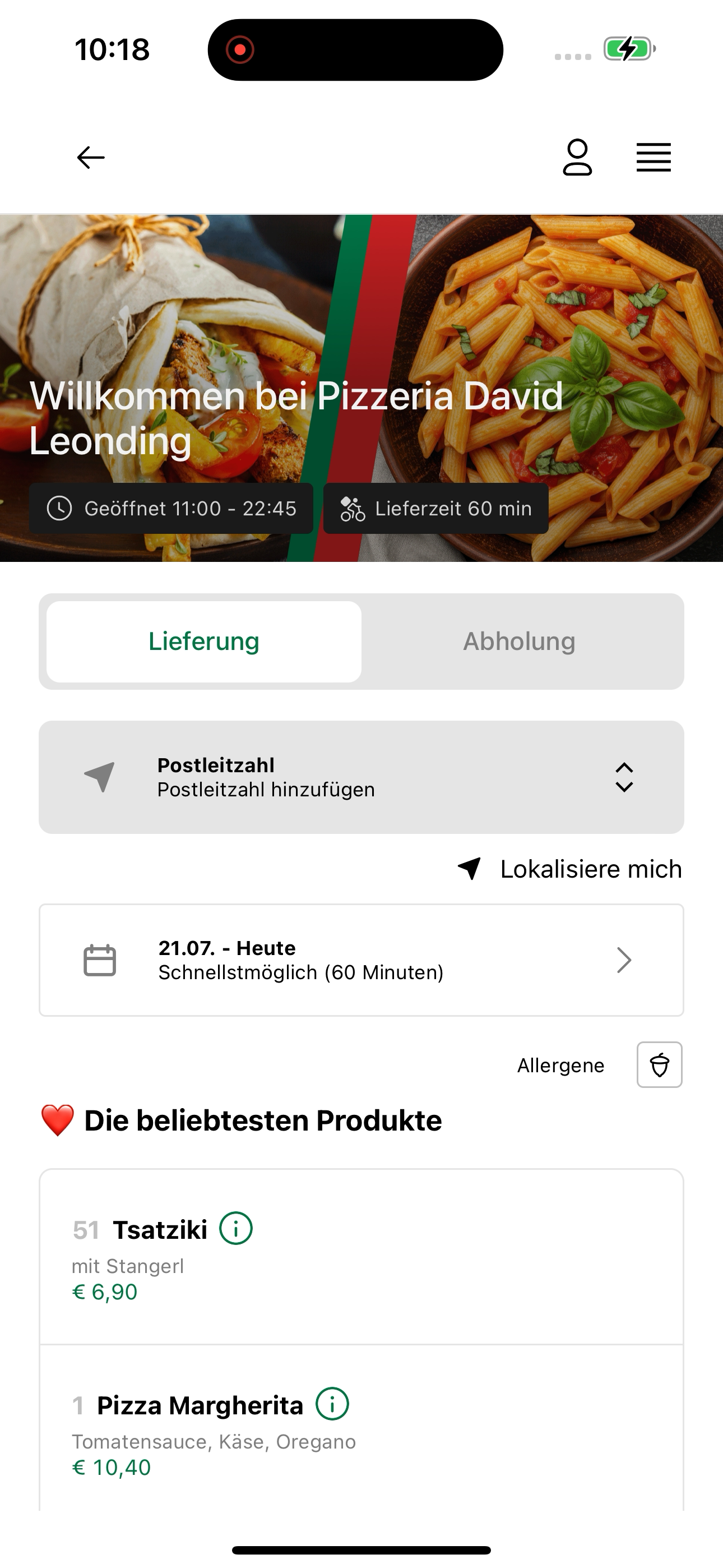 Pizzeria David Leonding screenshot 6