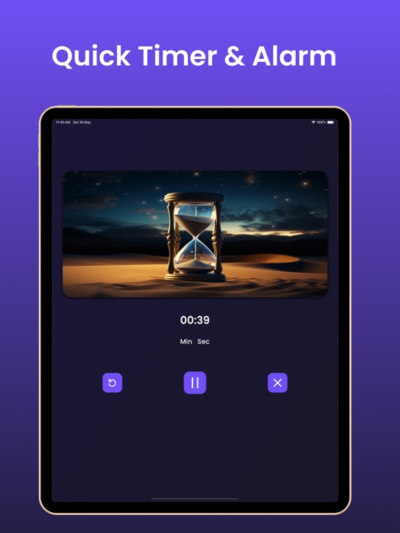 Screenshot #5 pour Focus Timer & Alarm List Timer