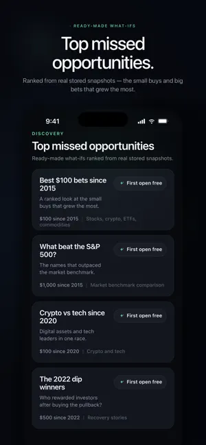 Whatifolio screenshot 4
