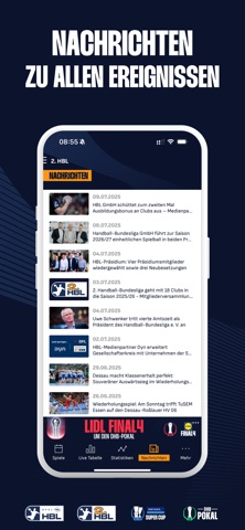 Opel Handball-Bundesliga iPhone screenshot