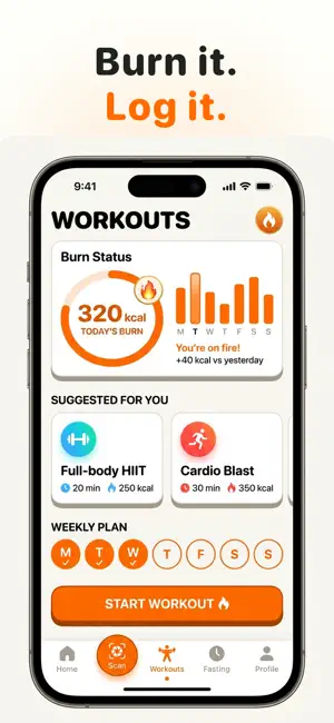 Burnly - AI Calorie Counter screenshot 4