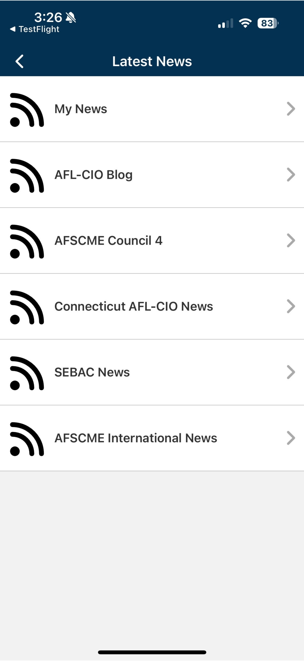 AFSCME 714 screenshot 4