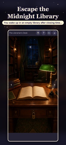Escape Game: Midnight Library Screenshot 1 of 5