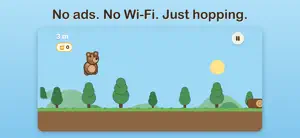 HoneyHop: Bear Runner for Kids screenshot 1