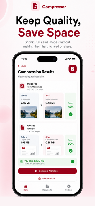 PDF Compressor App Screenshot 4 of 7