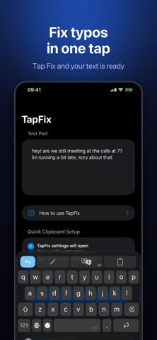 TapFix: AI Keyboard & Grammar Screenshot 1 of 6