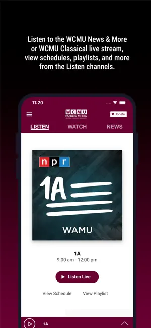 WCMU Public Media App screenshot 3