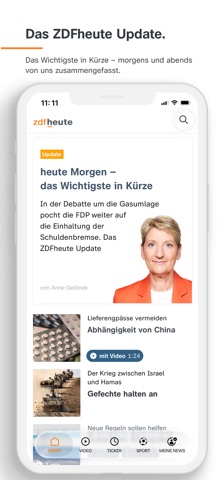 ZDFheute - Nachrichten screenshot