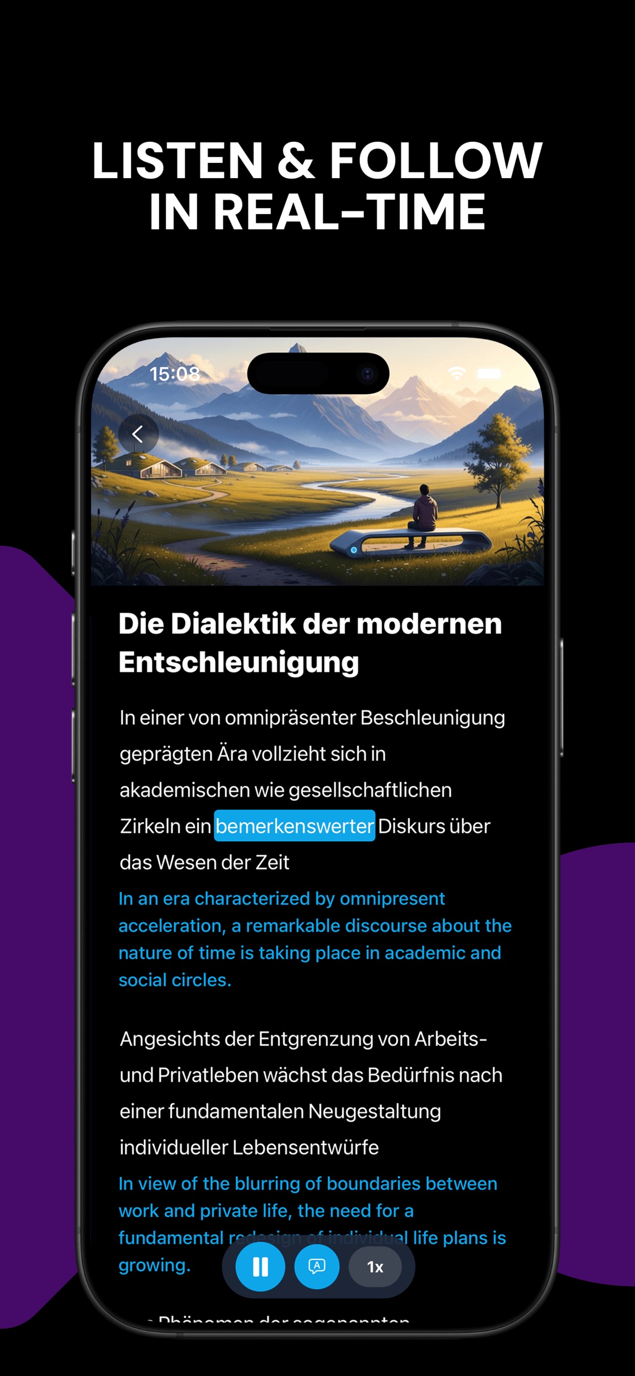 Screenshot 1 of Lingo Story: Learn German