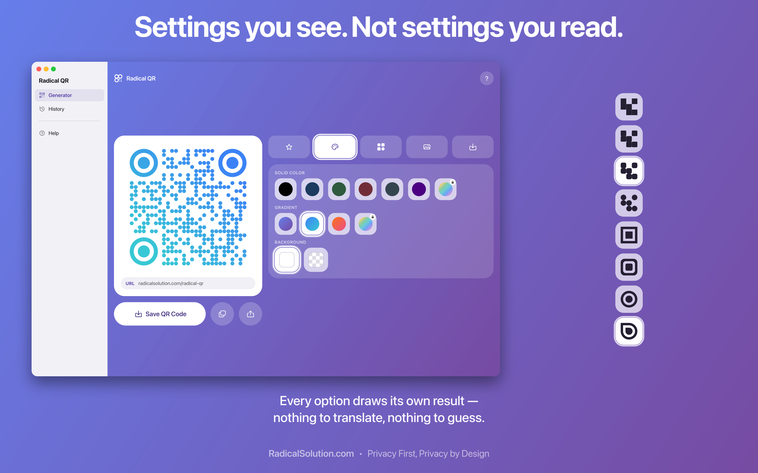 Radical QR: QR Code Generator screenshot 14